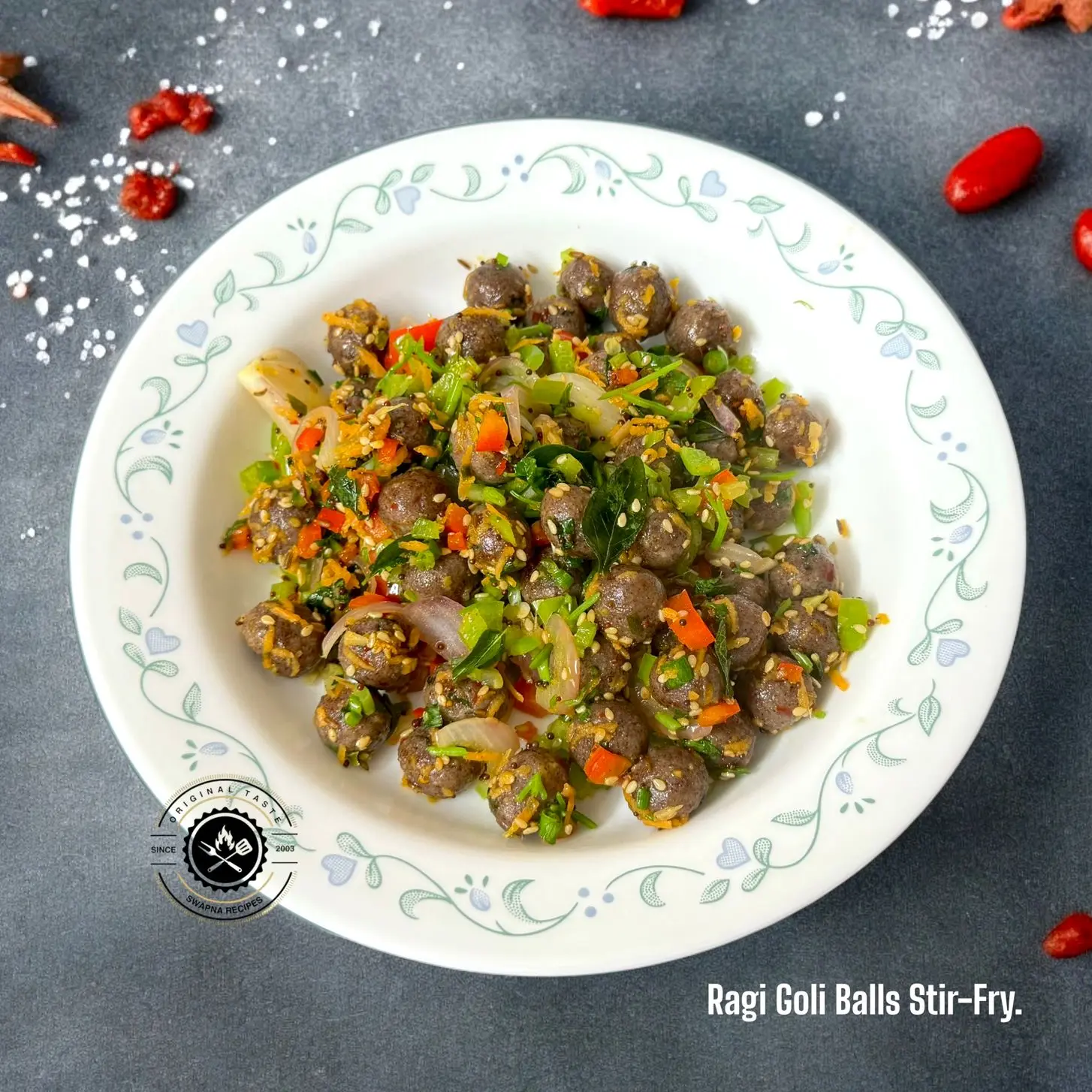 Ragi Paneer Balls Stir-Fry – Wholesome Vegetarian Snack Healthy ragi paneer balls stir-fried with spices, a protein-rich and fiber-loaded snack perfect for guilt-free eating.