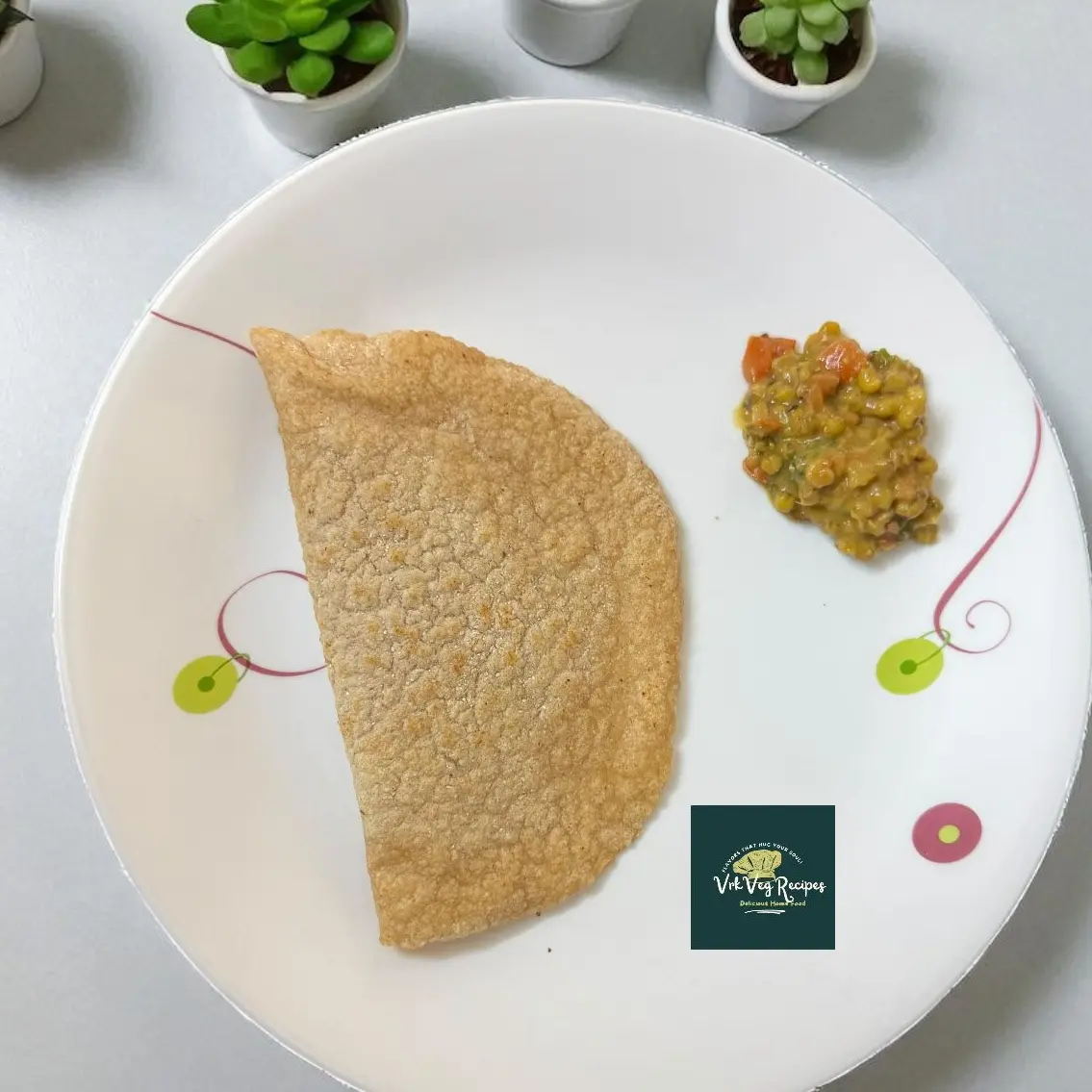 Soft and fluffy oats roti made with oats flour, rolled perfectly and roasted golden on a tawa for a healthy, delicious, and fiber-rich meal.